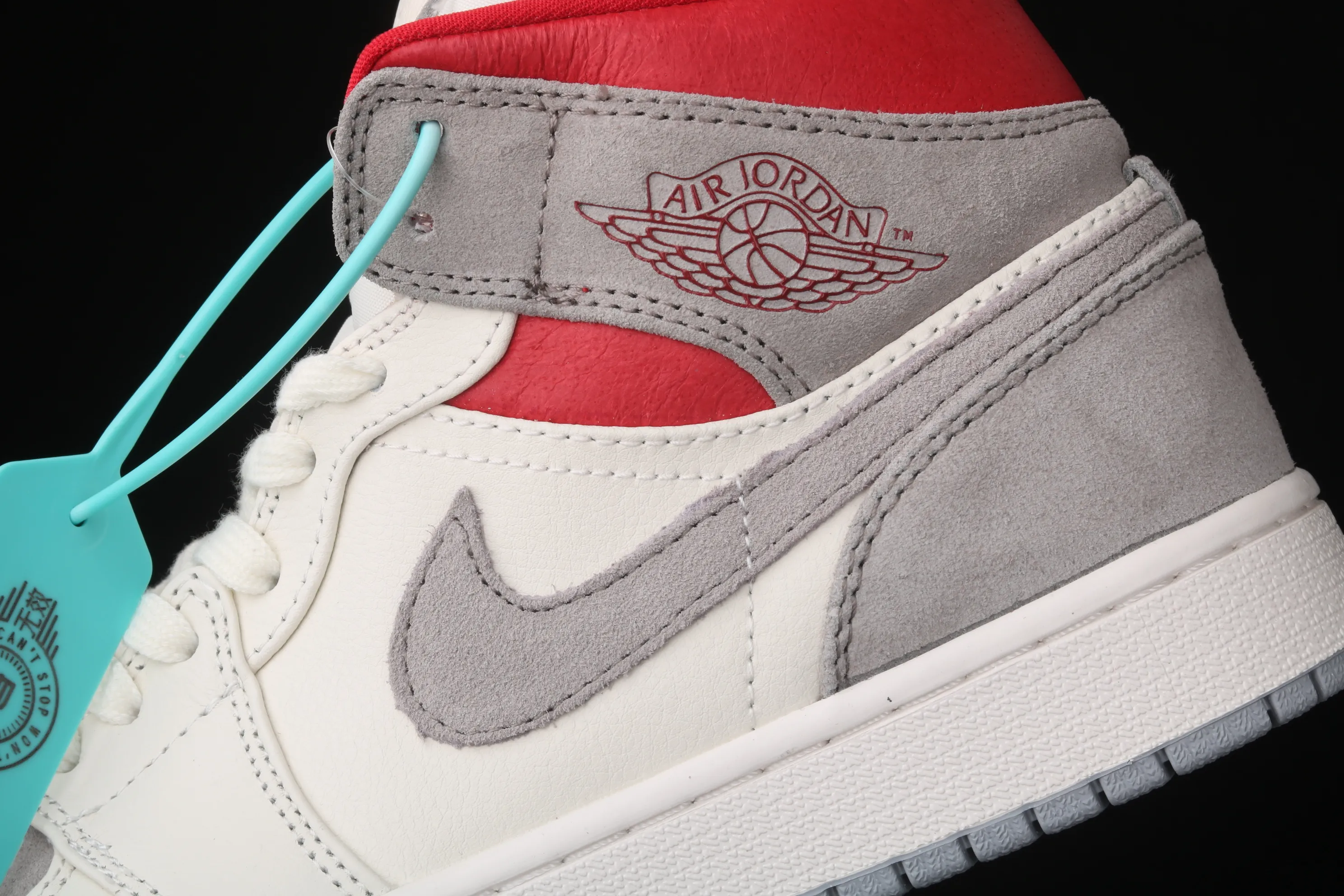 All categories Air Jordan Jordan series basketball shoes Air Jordan 1 Mid SNS x Air Jordan 1 Mid Prm AJ1 Joe 1 joint rookie mid-top basketball shoes CT3443-100